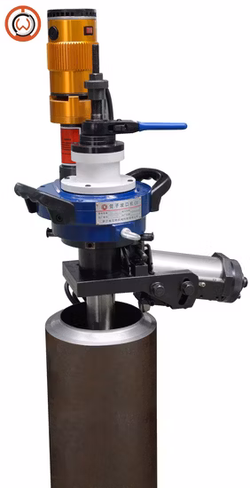 Электрический портативный фрезерный станок для снятия фаски на трубах